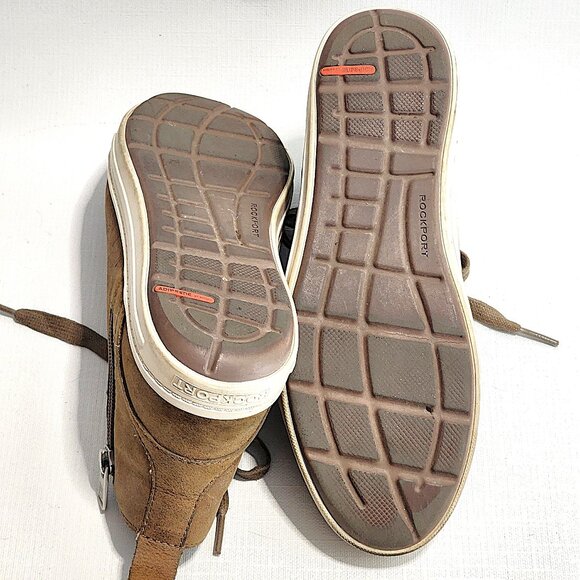 Rockport beige brown suede high top sneakers - Picture 6 of 9